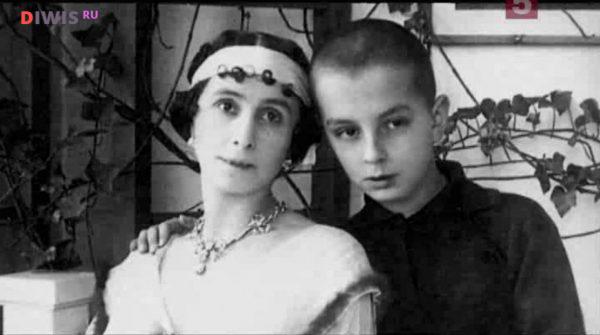 Матильда Кшесинская с сыном 
