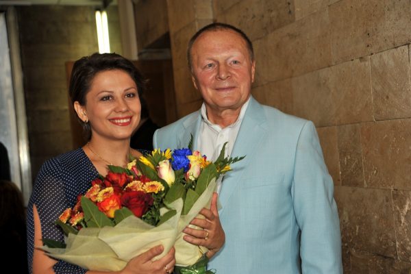 Инна Разумихина с мужем Борисом Галкиным