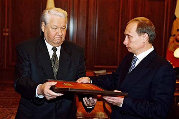 С Борисом Ельциным