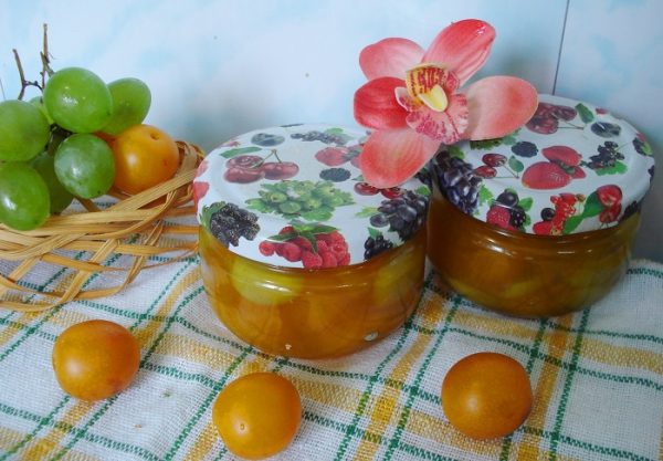 Сливовое варенье с апельсинами