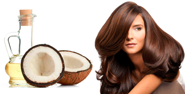  Маска для волос из кокосового масла