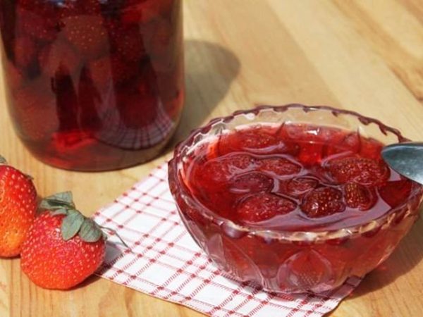 Варенье из клубники с добавлением цитрусовых фото 1