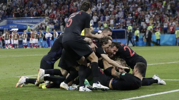 Сборная Хорватии прошла в полуфинал