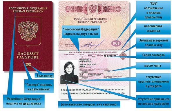 Как выглядит биометрический паспорт