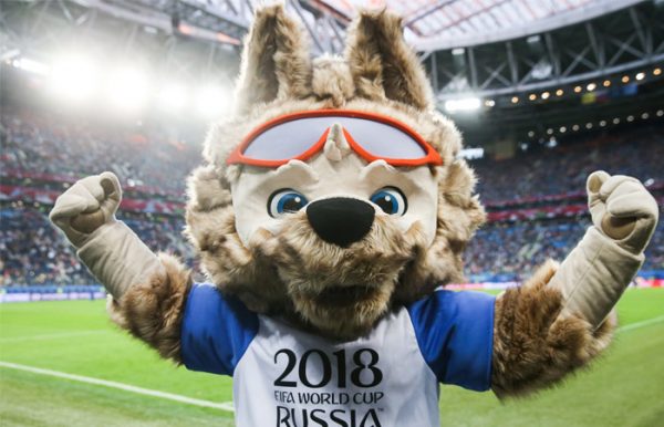 Волк Забивака - символ ЧМ 2018