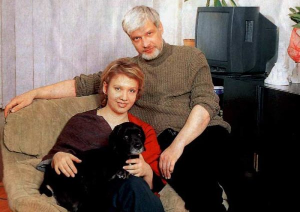 Дмитрий Брусникин с женой