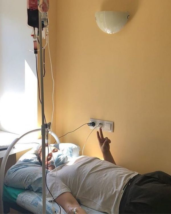 Тимур Гайдуков находится на лечение в больнице