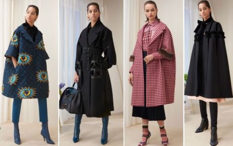 Модные тенденции на пальто зима 2018-2019 года