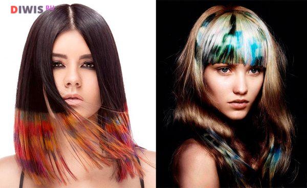 Окрашивание волос 2019 на средние волосы - модные тенденции