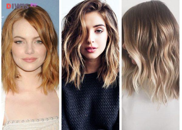 Окрашивание волос 2019 на средние волосы - модные тенденции