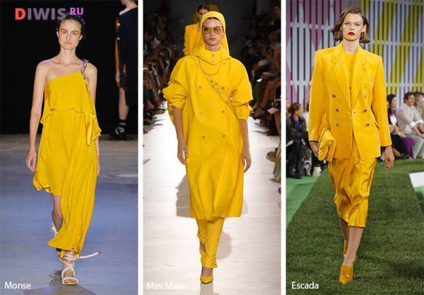 Самые модные цвета в одежде 2019 года
