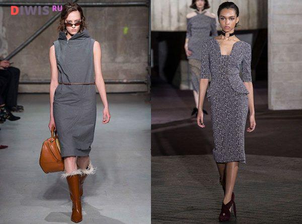 Модные тенденции на офисные платья осень-зима 2019-2020 годов