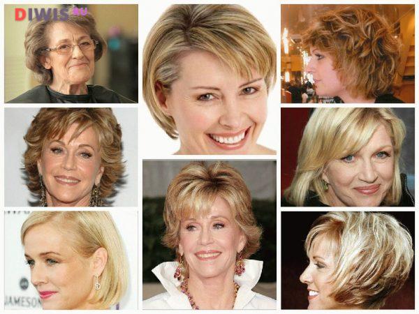 Красивые женские стрижки на средние волосы 2020 года после 50 лет