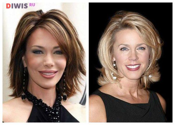 Красивые женские стрижки на средние волосы 2020 года после 40 лет