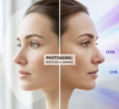 Фотостарение кожи