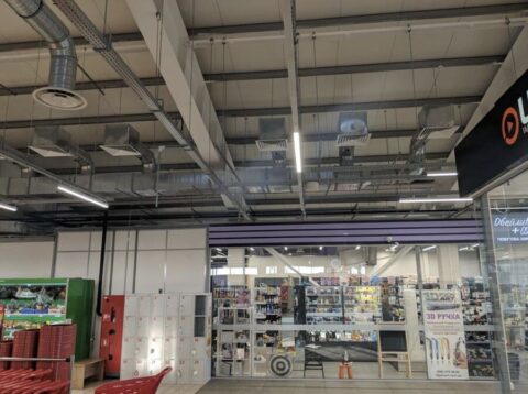 Вентиляция в торговом центре