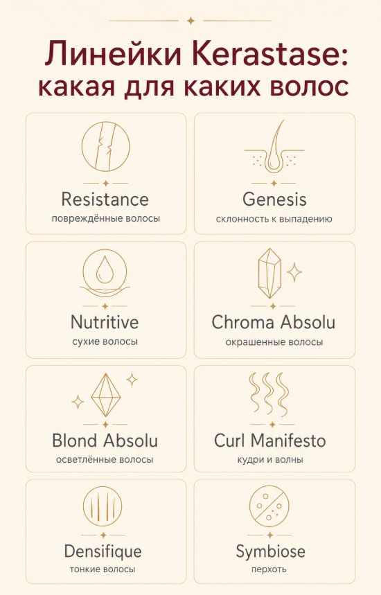 Люксовая косметика Kerastase для волос