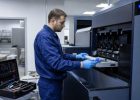 Заправка аппарата чернильными тубами